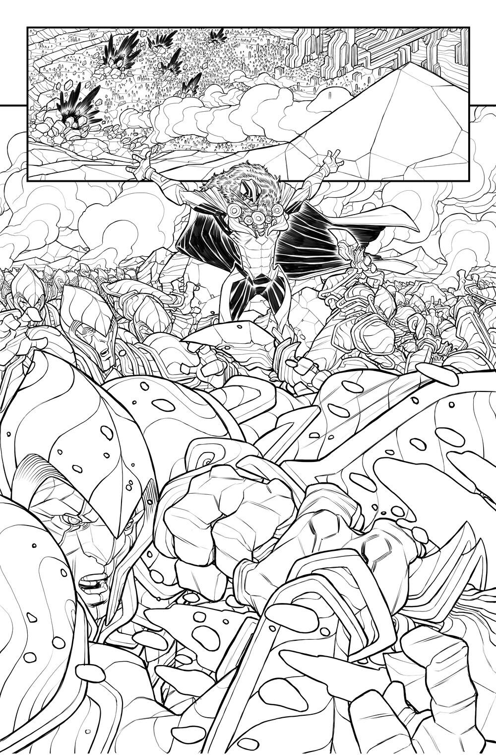 Fallen Suns: Issue 1, pg 1.