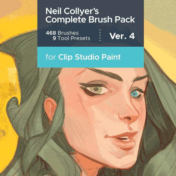 Neil Collyer's Complete Brush Pack: Version 4.